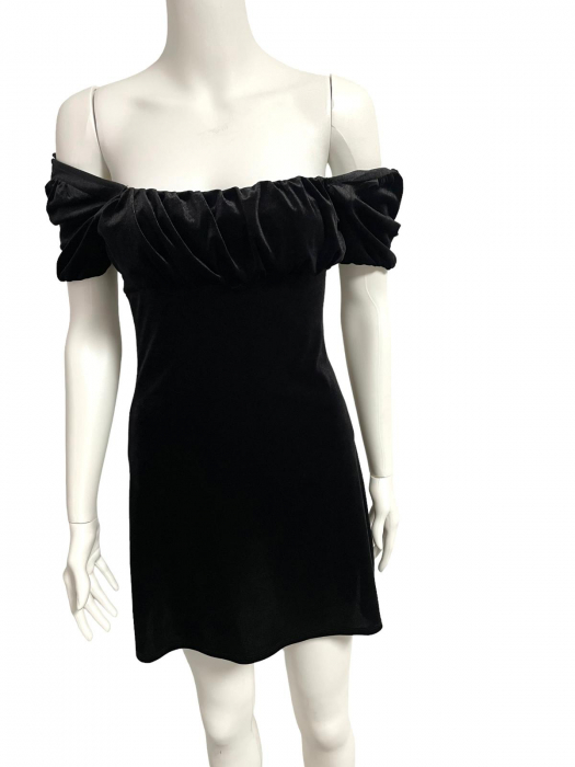 H&M rochie catifea                XS [1]
