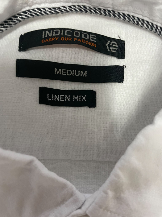 Indicode camasa amestec in si bumbac                      L [3]