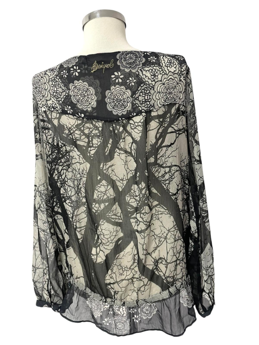 Desigual bluza transparenta                          L [2]