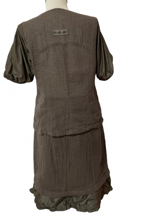 Carla du Nord set bluza si fusta din in                M/40 [2]