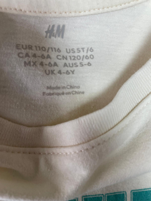H&M tricou                           110/116 [3]
