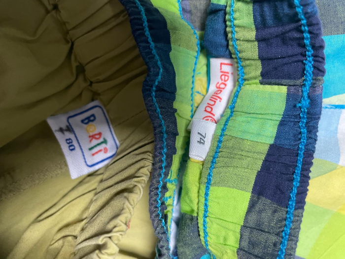 Set 2 pantaloni scurti                      74/80 [3]