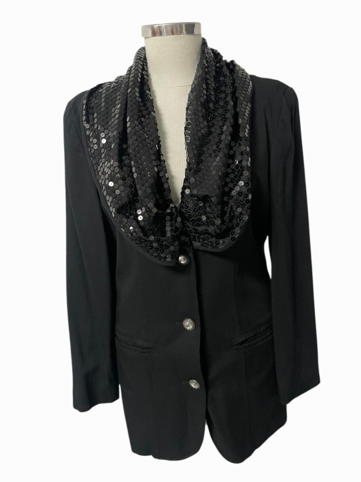 Sacou cu guler din paiete                   M/L [1]