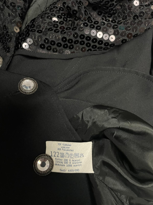 Sacou cu guler din paiete                   M/L [3]