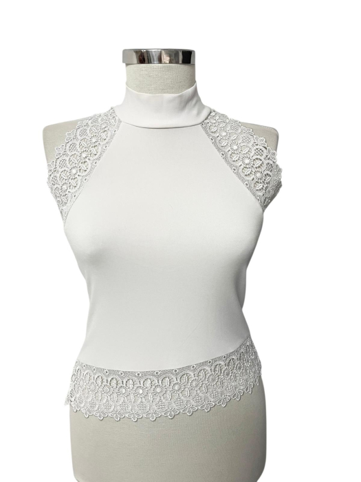 Top cu dantela                          XS [1]