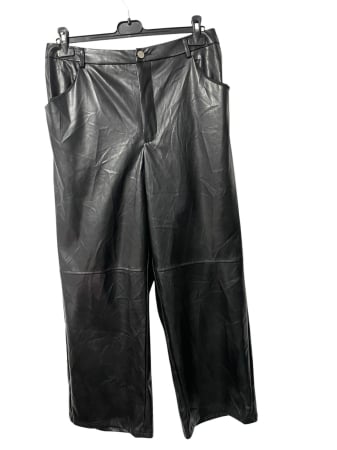 Femei - Pantaloni imitatie piele                           XL