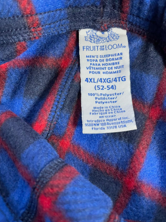 Pantaloni pijama                            4XL [2]