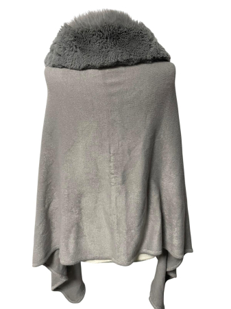 VA Milano capa cu guler din blana naturala [1]