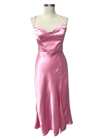 Rochii - Zara rochie satinata                               L