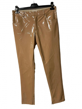 Pantaloni - Motivi pantaloni piele luciosi               M