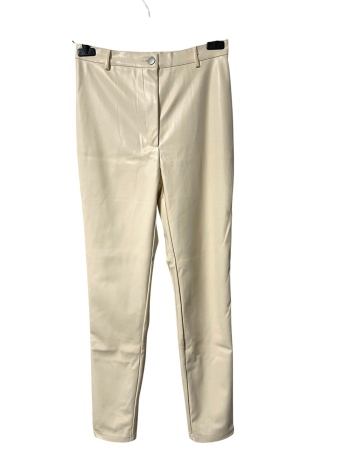 Femei - Pantaloni imitatie piele                        M