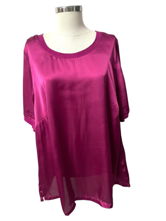 Bluze/Topuri - Mia Moda bluza satinata                       3XL