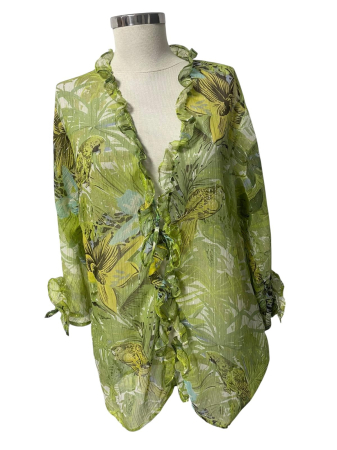 Bluze/Topuri - Bluza transparenta                         XL