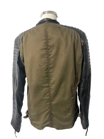 Geaca piele naturala si bumbac                     M [1]