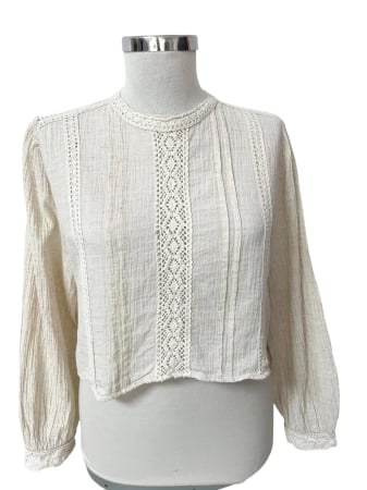 Femei - Zara bluza bumbac si in                        S