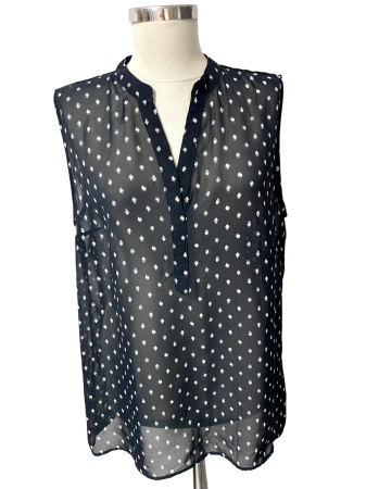 Bluze/Topuri - Bluza transparenta                              XL