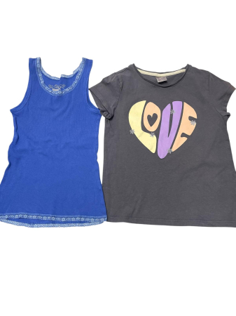 Tricouri si maiouri - Set maiou si tricou fete                      122/128