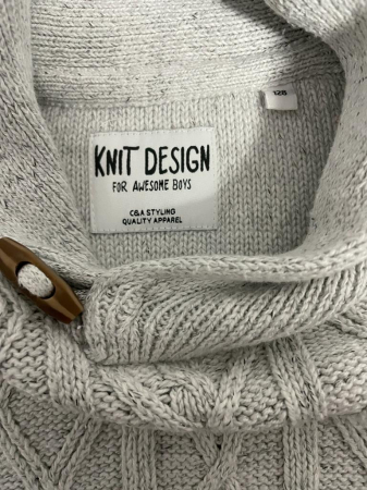 Pulover baieti Knit Design [2]