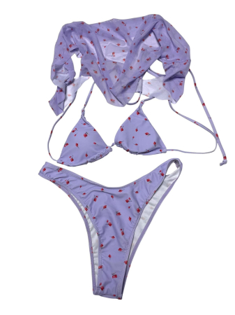 Femei - Costum baie 3 piese                        S