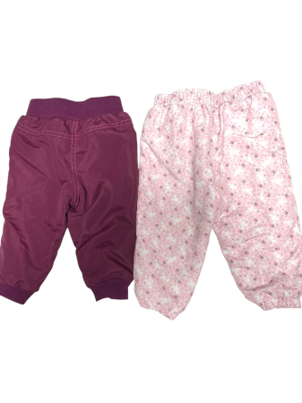 Ergee set 2 pantaloni dublati fete                       68 [1]