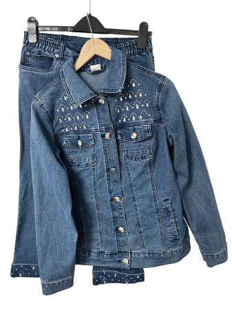 Femei - Set geaca si pantaloni 3/4                 M/40