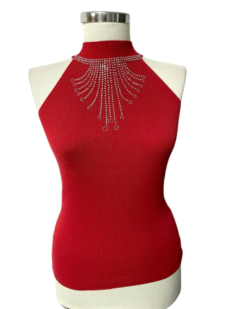 Bluze/Topuri - Top rosu                    XS