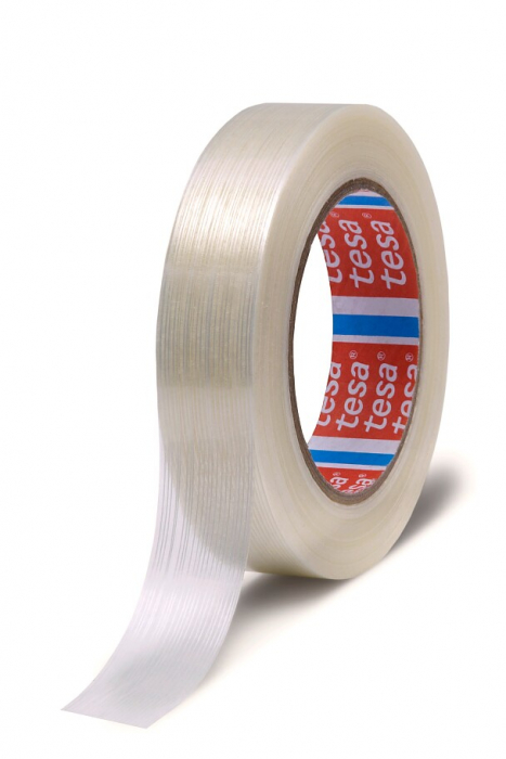 Banda adeziva cu insertie fibra de sticla, 25mm x 50m, Tesa 4590 [1]