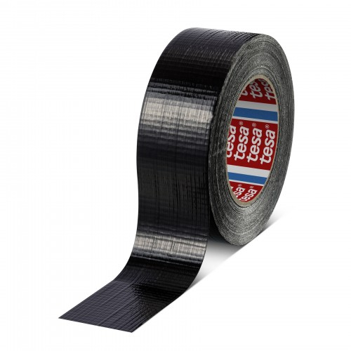 Banda adeziva textila Duct Tape Tesa 4615 negru [1]