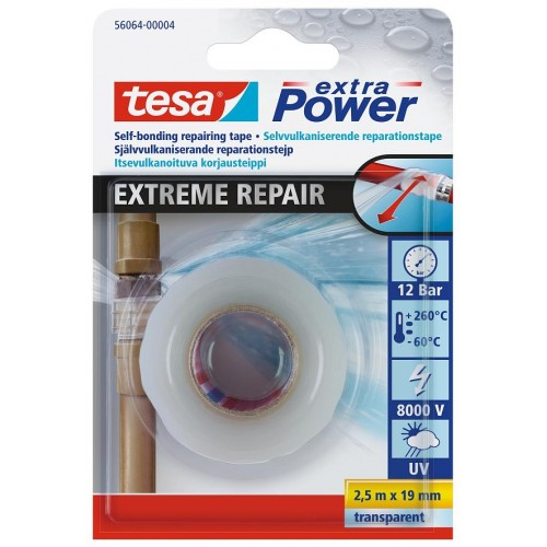 Banda adeziva pentru reparatii Tesa 56064, transparent, 19mm x 2,5m [1]