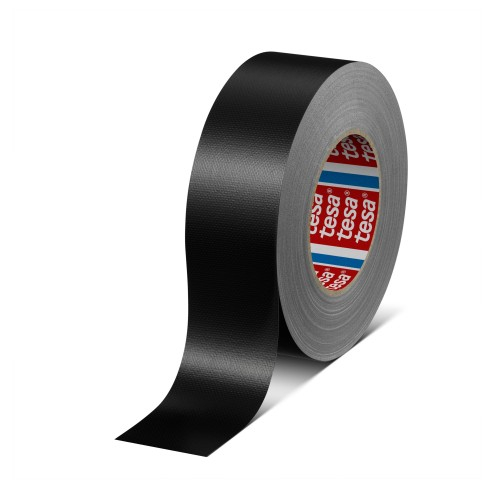 Banda adeziva textila neagra, 25m x 50mm, Tesa 4688 [1]