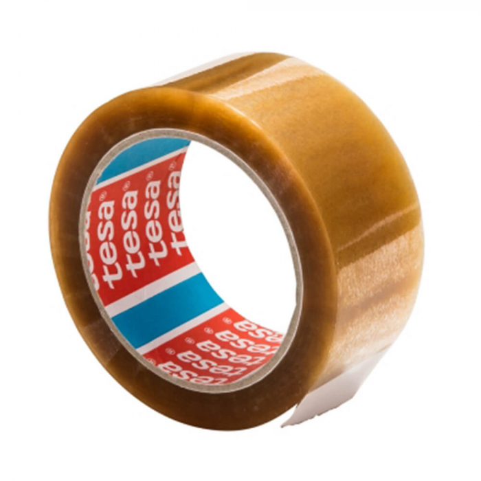 Banda adeziva cu solvent pentru ambalare, 48mm x 66m, Tesa 4263 [1]
