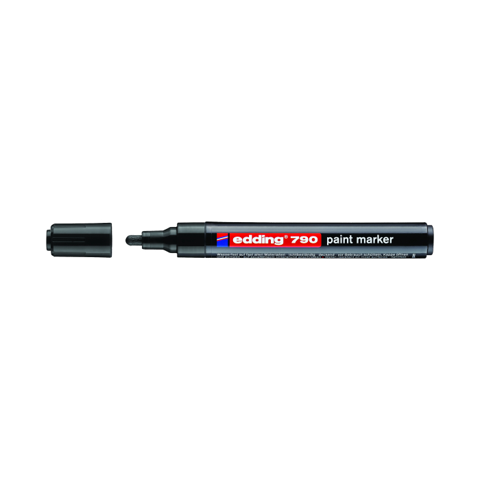 Marker negru permanent cu vopsea Edding 790 [1]
