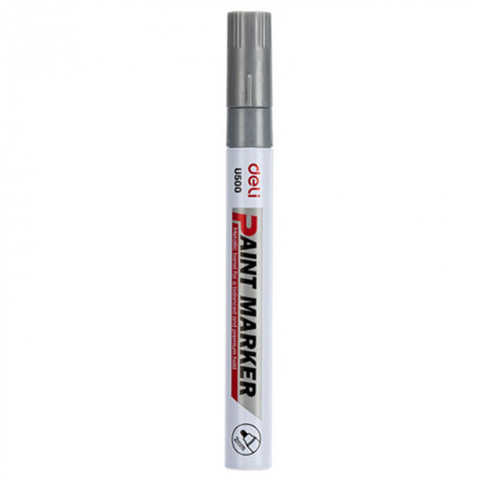 Marker vopsea argintiu, 2 mm, Deli [1]