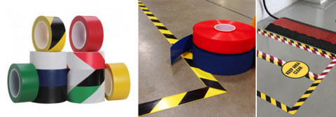 Banda adeziva verde pentru marcare pardoseli industriale 50mm x 33m, OPG [1]