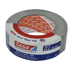 Banda adeziva textila Duct Tape 4615 Gri Tesa [1]