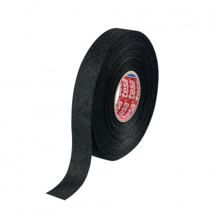 Banda adeziva cu insertie - Banda matisare cablaje auto pentru motor Tesa 51026, 19 mm, 150 grade