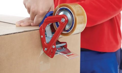 Banda adeziva cu solvent pentru ambalare, 48mm x 66m, Tesa 4263 [1]