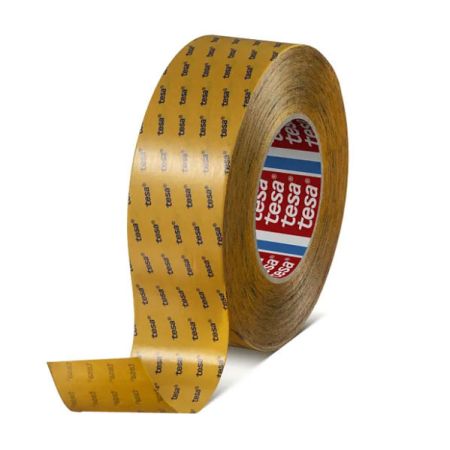 Benzi dublu adezive de fixare - Banda dublu adeziva profesionala lata de 12mm cu lipire permanenta Tesa 51966