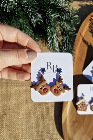 Holly Jolly - Cercei Reindeer under stars