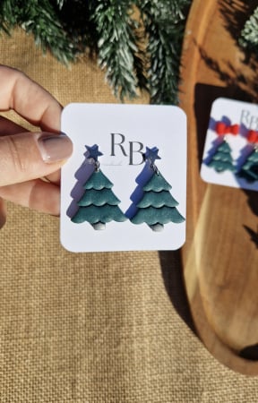 Holly Jolly - Cercei Sparkly Christmas tree