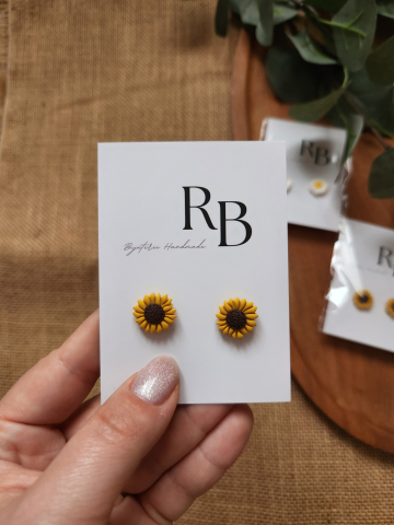 Soft Romance - Cercei Sun & Daisy | Stud handmade