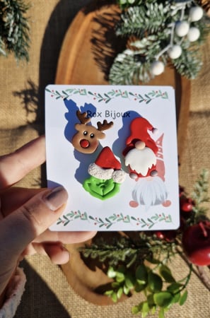 Holly Jolly - Set brose Santa's helpers