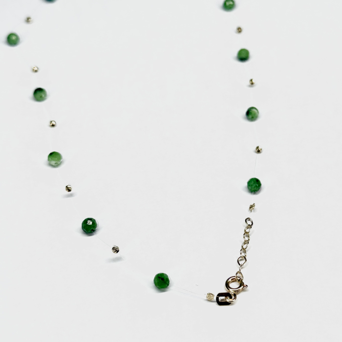 Lantisor cu bile din Aur si Zoisit Royalstone [2]