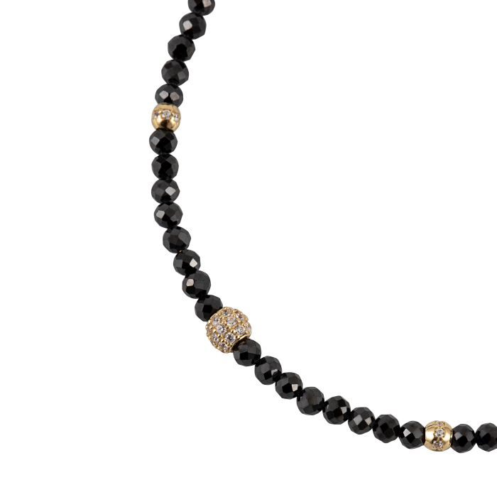 Lantisor cu bile de Aur si Zirconiu Royalstone [2]