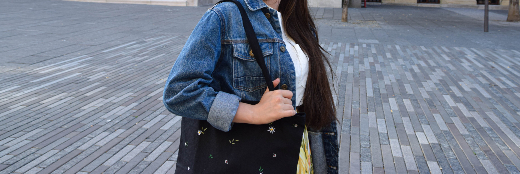 Traistă - Flori și flori