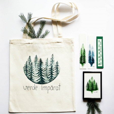 TRAISTE - Kit - Verde Împărat