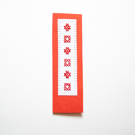 Semn de carte brodat manual - Mărțișor III [1]