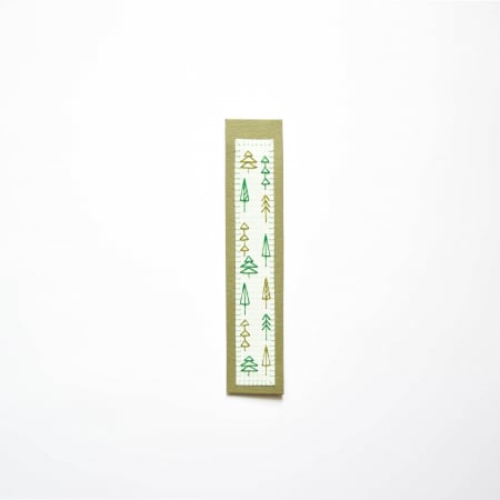 SEMNE DE CARTE - Semn De Carte - Verde Împărat Brodat(verde&verde pastel)