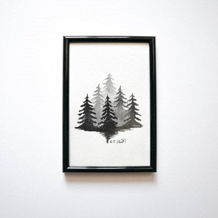 CARTOLINE - Tablou - Negru Împărat