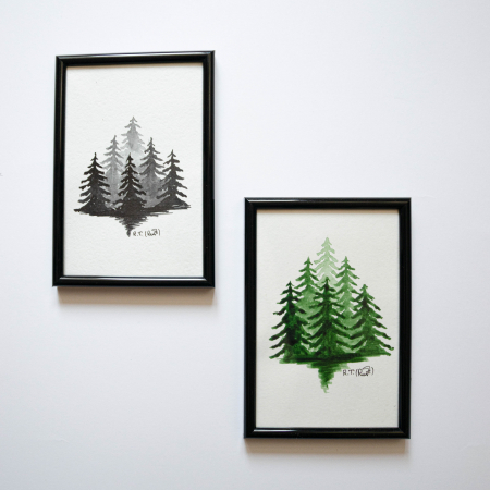 Tablou - Negru Împărat [2]